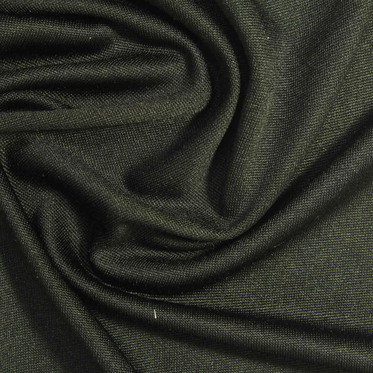 Dark Green Marl Jersey Knit, Polyester, 150 gsm, 155 cm, ref EF-240652