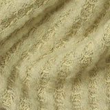 Brushed Polyester Viscose Waffle Knit Fabric, 220 gsm, 152 cm — Beige — texture
