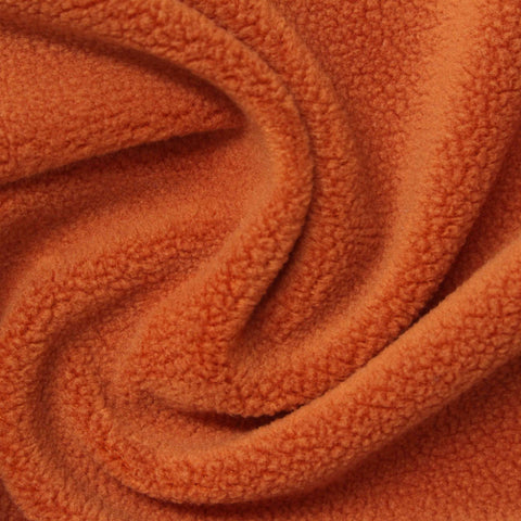 100% Polyester Warp Knit Fabric, 220 gsm, 185 cm — Orange