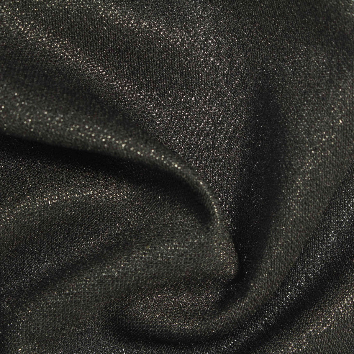 Black Marl Jacquard, Polyester, 243 gsm