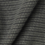 Jacquard Interlock Knit Fabric, 220 gsm, 162 cm — Grey — texture
