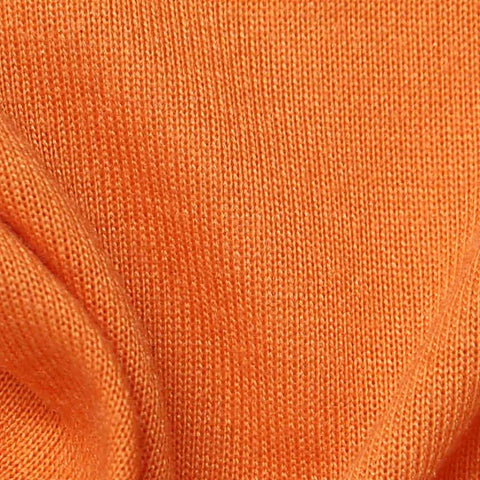 100% Polyester Jersey Knit Fabric, 196 gsm, 162 cm — Orange