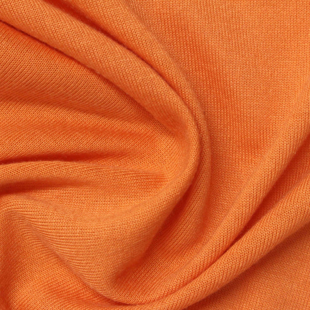 100% Polyester Jersey Knit Fabric, 196 gsm, 162 cm — Orange