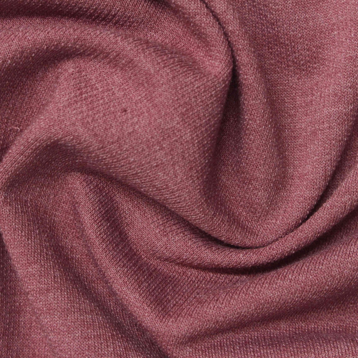Pink Marl French Terry, Poly-Cotton, 190 gsm