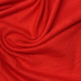 Viscose Stretch Jersey Knit Fabric, 175 gsm, 154 cm — Red