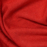 Viscose Stretch Jersey Knit Fabric, 251 gsm, 153 cm — Red — texture