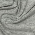 Grey Fine-Eyelet Pointelle Knit, Cotton