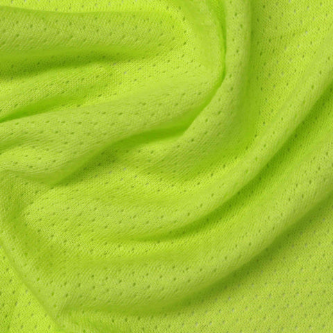 Jacquard 100% Cotton Pointelle Knit Fabric, 105 gsm, 150 cm — Green