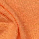 Cotton Polyester Jersey Knit Fabric, 166 gsm, 156 cm — Orange — texture