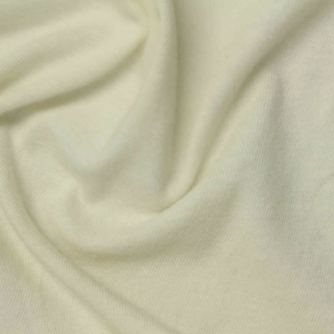 Cotton Stretch Jersey Knit Fabric, 120 gsm, 144 cm — Beige