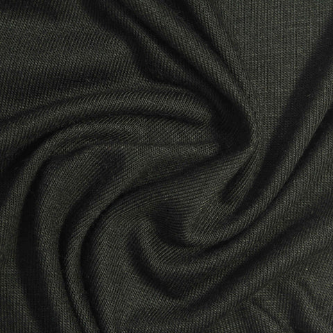 Viscose Stretch Jersey Knit Fabric, 226 gsm, 166 cm — Green