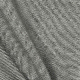 Cotton Stretch Jersey Knit Fabric, 154 gsm, 155 cm — Grey — texture