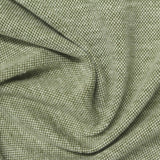 Light Green Geometric Piqué Knit, Poly-Cotton