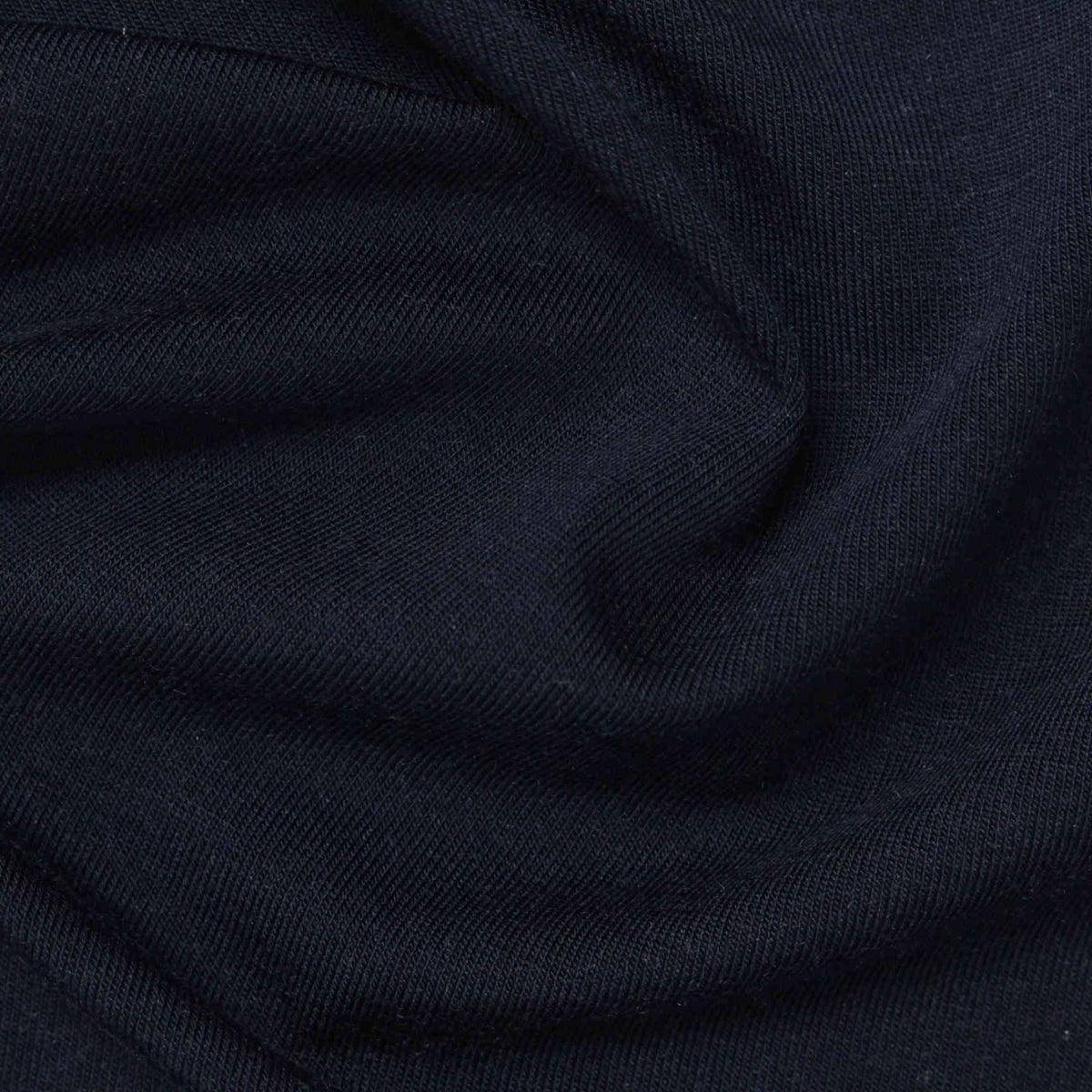 Tencel Lyocell Stretch Jersey Knit Fabric, 300 gsm, 158 cm — Navy