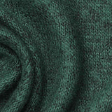 Dark Green Marl Jersey Knit, Viscose-Poly — texture