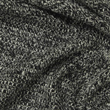 Black Marl Chunky Knit, Poly-Viscose