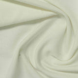 Modal Nylon Stretch Piqué Knit Fabric, 175 gsm, 152 cm — White