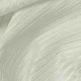 Polyester Stretch Rib Knit Fabric, 189 gsm, 142 cm — White — texture
