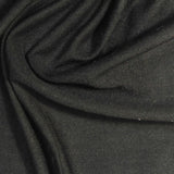 Jersey Knit Fabric, 196 gsm, 154 cm — Black