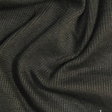 Dark Grey Marl Rib Knit, Polyester