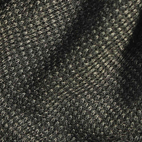 Dark Grey Marl Waffle Knit, Polyester, 257 gsm