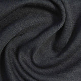 Polyester Viscose Scuba Knit Fabric, 220 gsm, 175 cm — Navy
