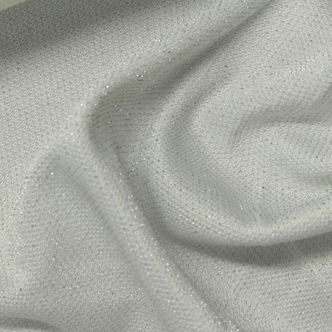 Light Grey Flecks Knit, Polyester, 200 gsm