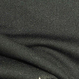 Polyester Stretch Jersey Knit Fabric, 164 gsm, 160 cm — Black — texture