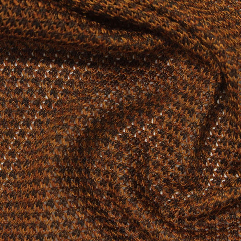 Dark Brown Openwork Jacquard, Polyester