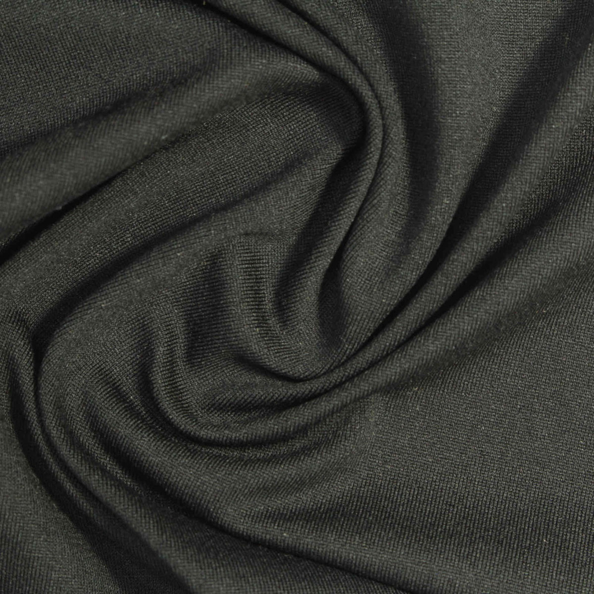 Polyester Stretch Jersey Knit Fabric, 158 gsm, 151 cm — Grey