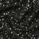 Black Marl Chunky Knit, Polyester
