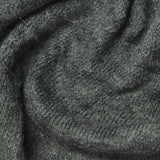 Acrylic Polyester Blend Chunky Knit Fabric, 201 gsm, 157 cm — Grey