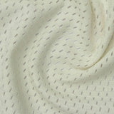 100% Polyester Warp Knit Fabric, 230 gsm, 155 cm — White