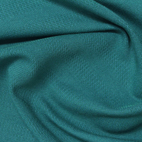 Tencel Lyocell Polyester Stretch Knit Fabric, 275 gsm — Blue