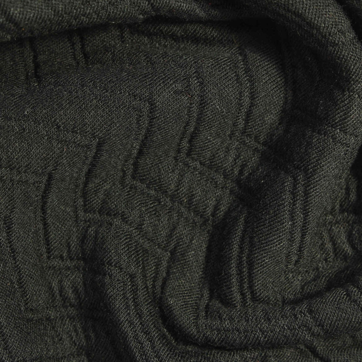 Green Tone-on-Tone Jacquard, Poly-Cotton