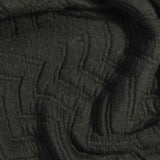 Green Tone-on-Tone Jacquard, Poly-Cotton