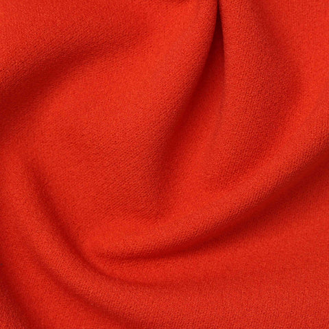 Polyester Stretch Knit Fabric, 295 gsm, 195 cm — Red