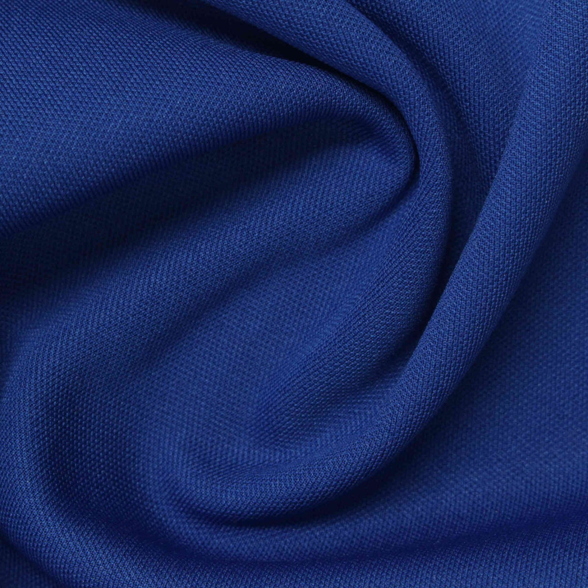 Polyester Stretch Knit Fabric, 225 gsm, 185 cm — Blue