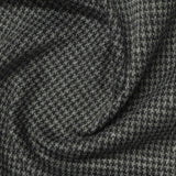 Black Houndstooth Knit, Polyester