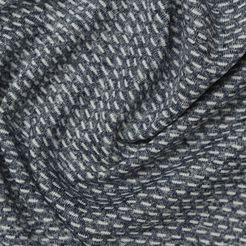 White Dash Jacquard, Polyester