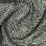 Grey Check Rib Knit, Polyester