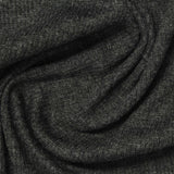 Viscose Stretch Rib Knit Fabric, 215 gsm, 125 cm — Grey