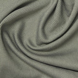 Green Geometric Interlock Knit, Polyester