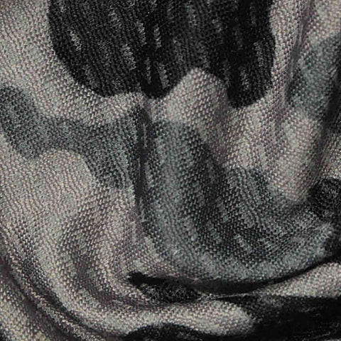 Grey Camo Mesh, Polyester