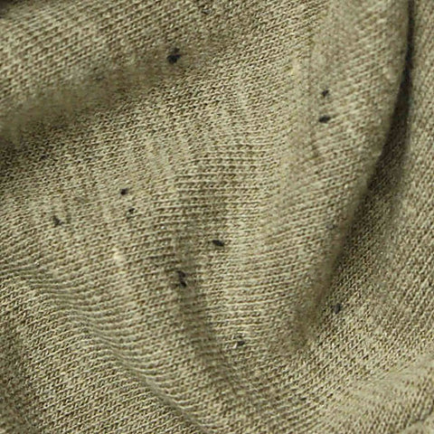 Polyester Viscose Stretch Ponte Knit Fabric, 275 gsm, 170 cm — Khaki