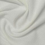 100% Polyester Knit Fabric, 145 gsm, 170 cm — White