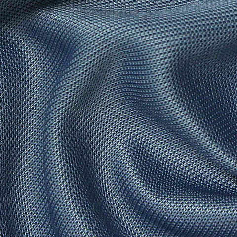 100% Polyester Scuba Knit Fabric, 300 gsm, 200 cm — Blue