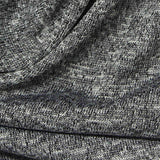 Grey Marl Jersey Knit, Nylon-Poly — texture