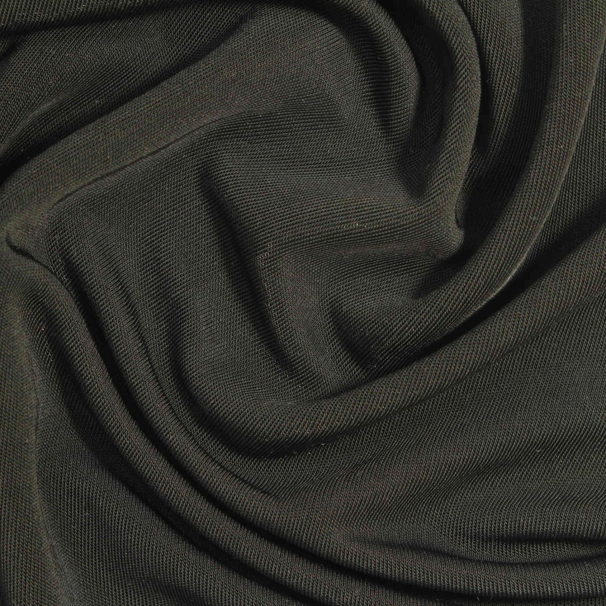 Polyester Stretch Interlock Knit Fabric, 220 gsm, 158 cm — Khaki