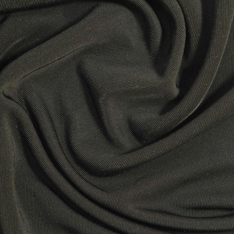 Polyester Stretch Interlock Knit Fabric, 220 gsm, 158 cm — Khaki